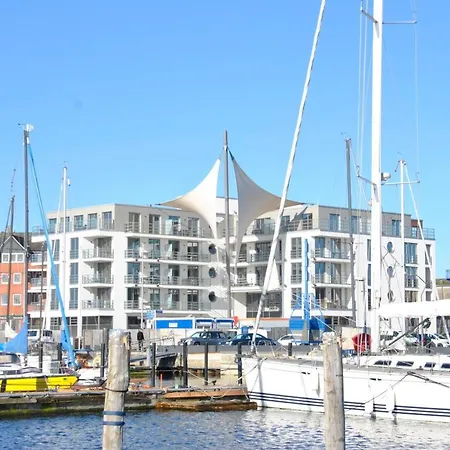 Apartamento Apartmenthaus Hafenspitze Ap 36, Blickrichtung Strandoffenes Meer