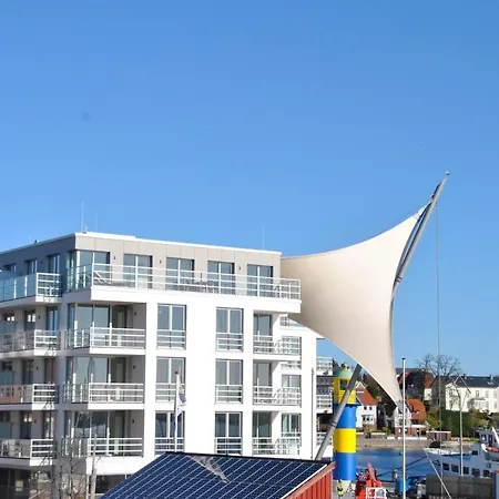 Apartmenthaus Hafenspitze Ap 36, Blickrichtung Strandoffenes Meer Eckernförde